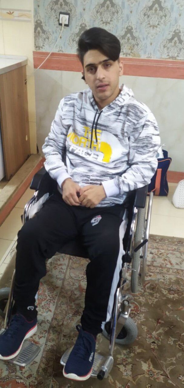 سربازی که در تعقیب قاچاقچیان قطع نخاع شد؛۸سال است پیگیر عنوان جانبازیم