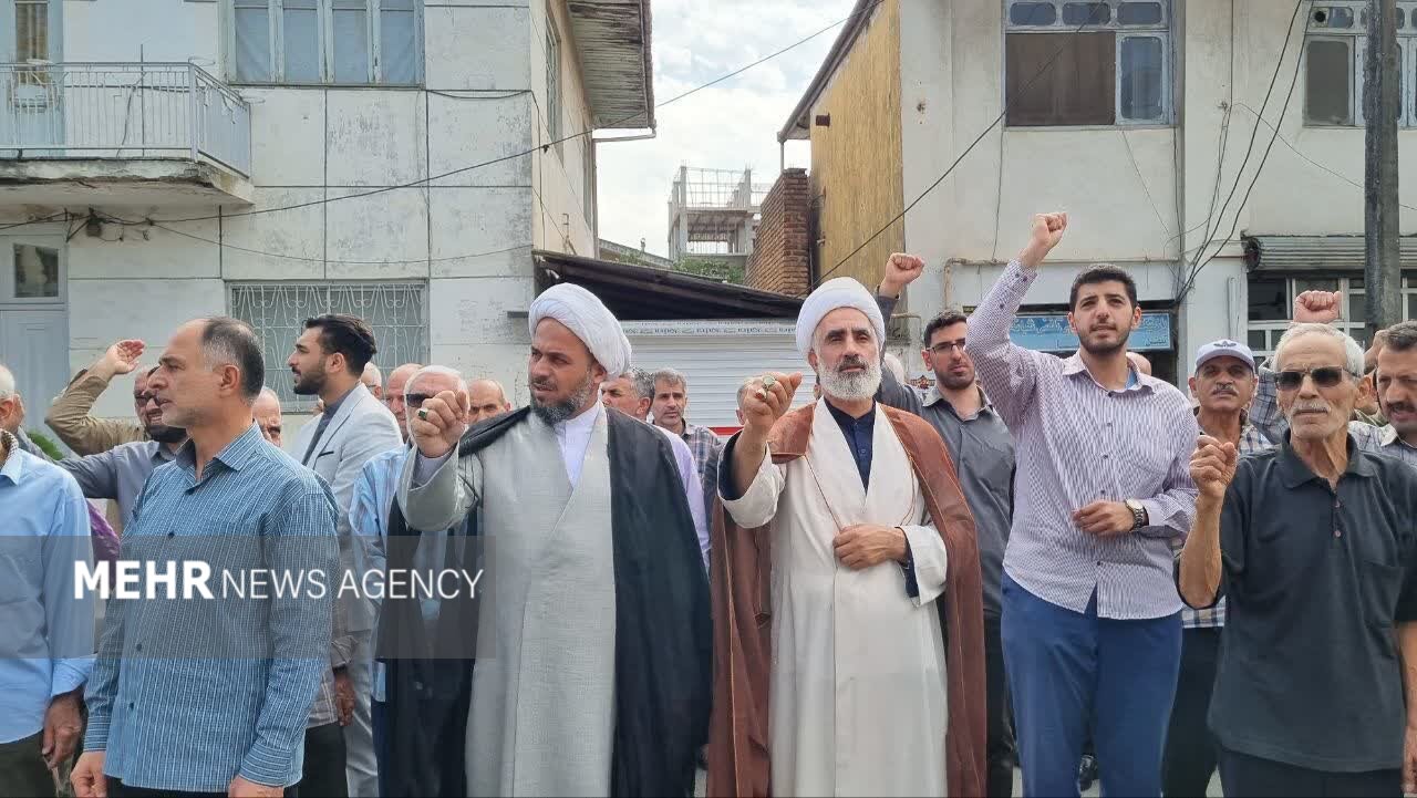 راهپیمایی جمعه‌های «خشم ونصر» در رودسر