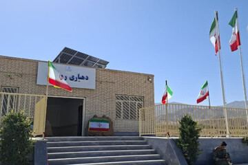 ساختمان اداری دهیاری روستای رونج تربت‌جام به بهره برداری رسید