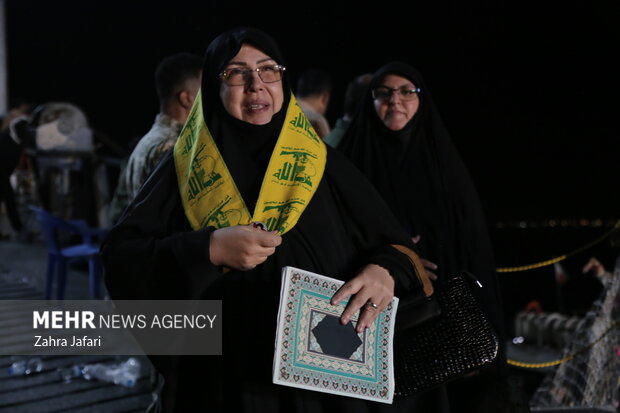 اجتماع اصحاب نصر  با حضور یاران صمود و خانواده شهدای لبنان در ناو شهید رودکی