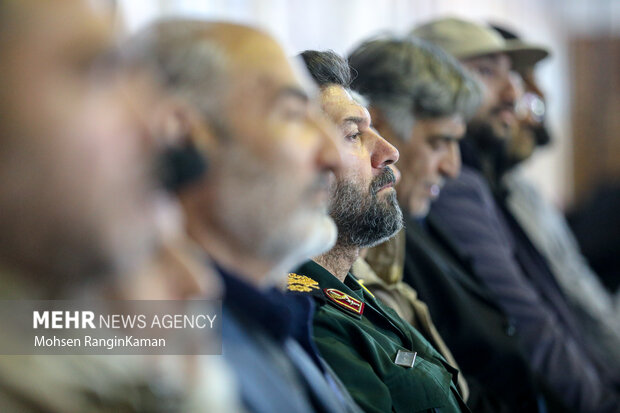 آیین رونمایی از لباس و تجهیزات نوین رزم انفرادی یگان ویژه فاتحین تهران بزرگ