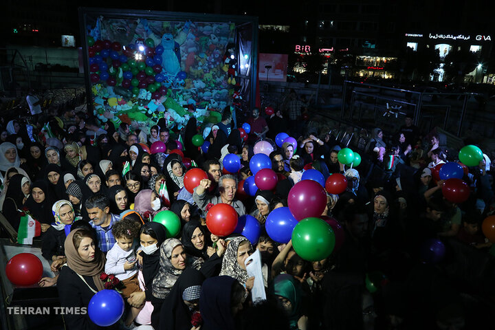 Iranians show gratitude to Armed Forces with "Well done, Iran" campaign