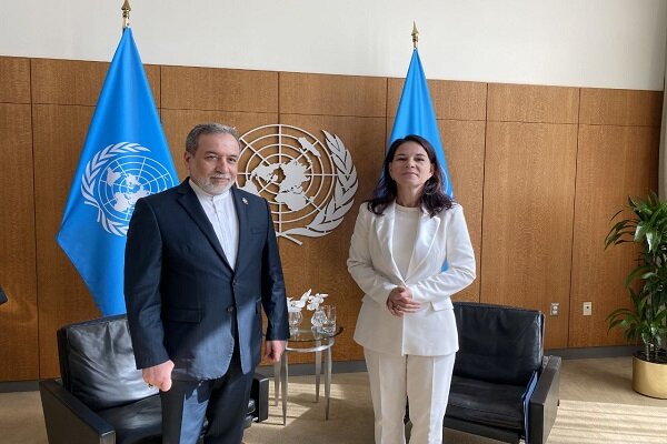 دیدار وزیر امور خارجه با رئیس مجمع عمومی سازمان ملل متحد