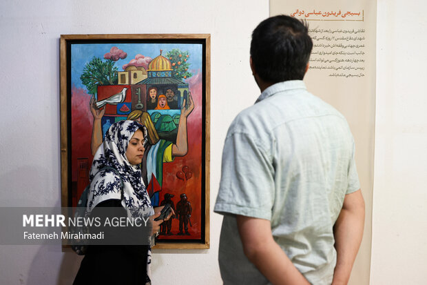 اختتامیه نمایشگاه نقاشی و آثار تجسمی «بسیجی»