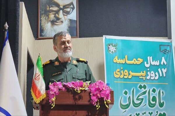 فرمانده سپاه قزوین: انسجام و مدیریت هوشمندانه رمز پیروزی ملت ایران بود