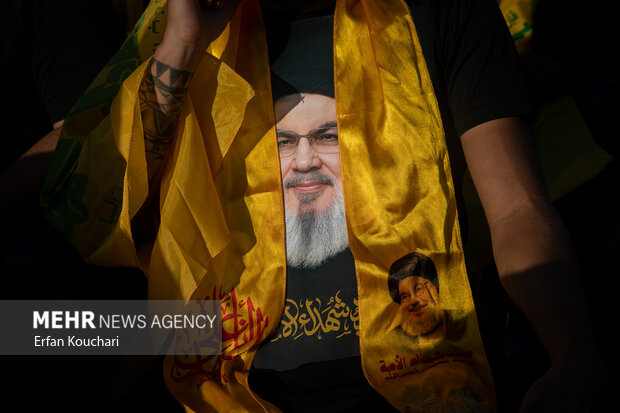 مراسم اولین سالگرد شهادت شهید حجت‌الاسلام سید حسن نصرالله