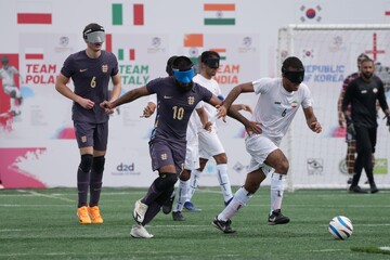Iran defeat India at 2025 IBSA Blind Football Nations Cup