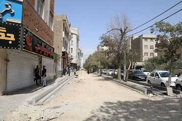 جزئیات عملیات عمرانی خیابان میثاق شمالی در تهران