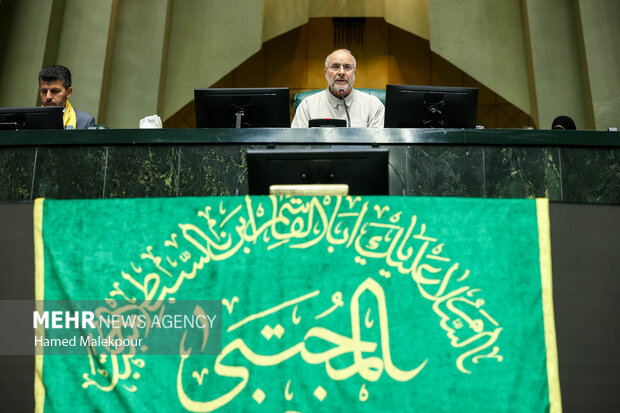 حضور خادمان حرم حضرت عبدالعظیم حسنی(ع) در صحن علنی مجلس