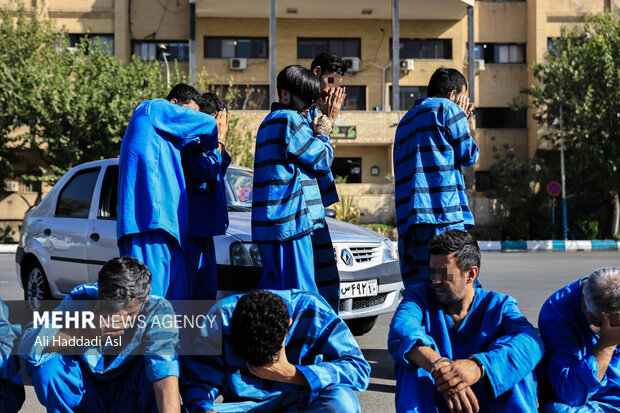 اجرای طرح دستگیری «سارقان و مالخران»