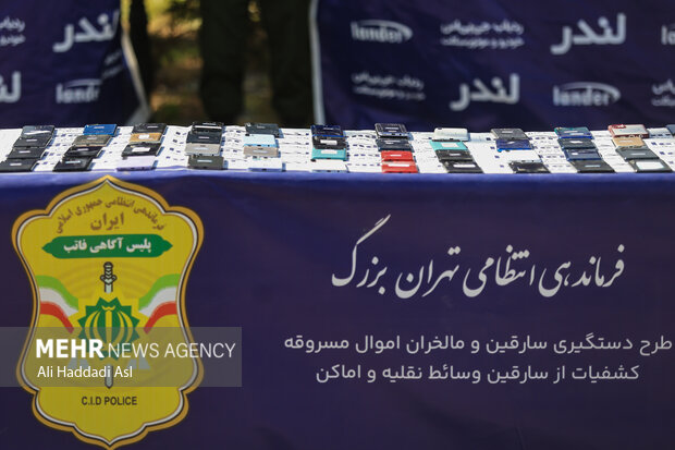 اجرای طرح دستگیری «سارقان و مالخران»