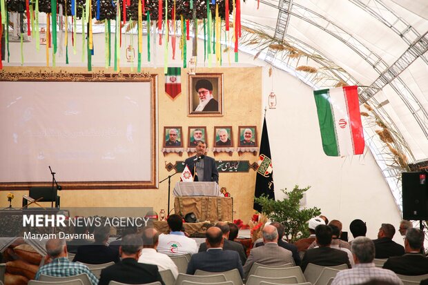 آیین رونمایی از 51 کتاب دفاع مقدس خراسان شمالی در بجنورد