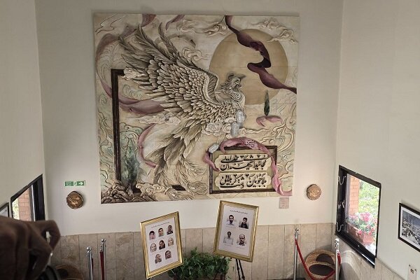 دیوار نگاره شهدای دانشگاه صنعتی شریف رونمایی شد