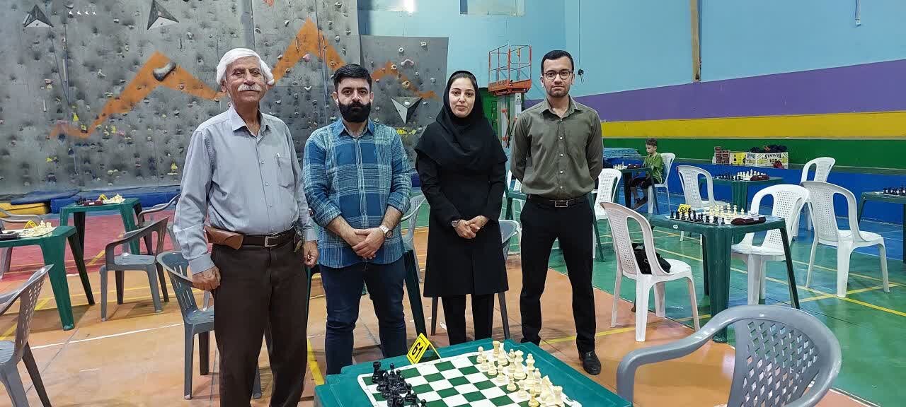 مسابقات شطرنج آزاد کشوری در بندر گناوه برگزار شد