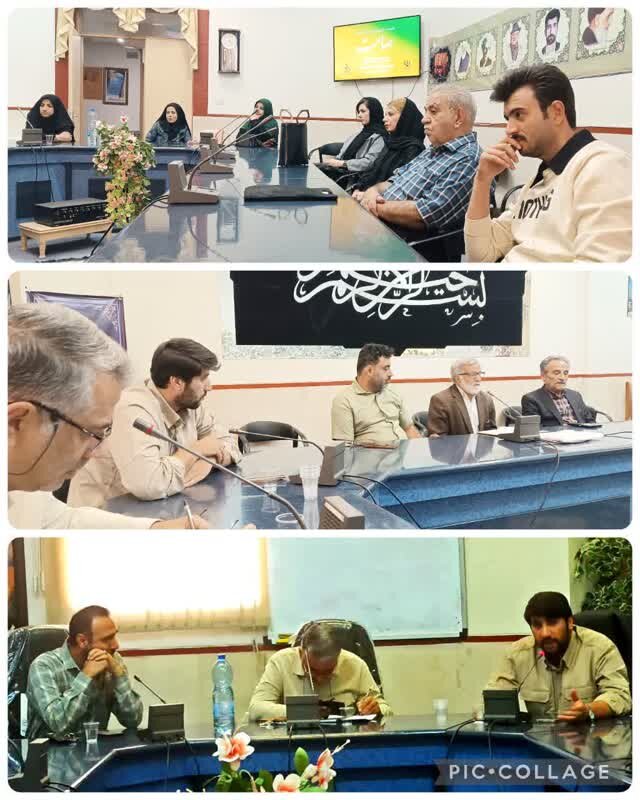 محفل شعر آیینی صامت در بروجرد برگزار شد