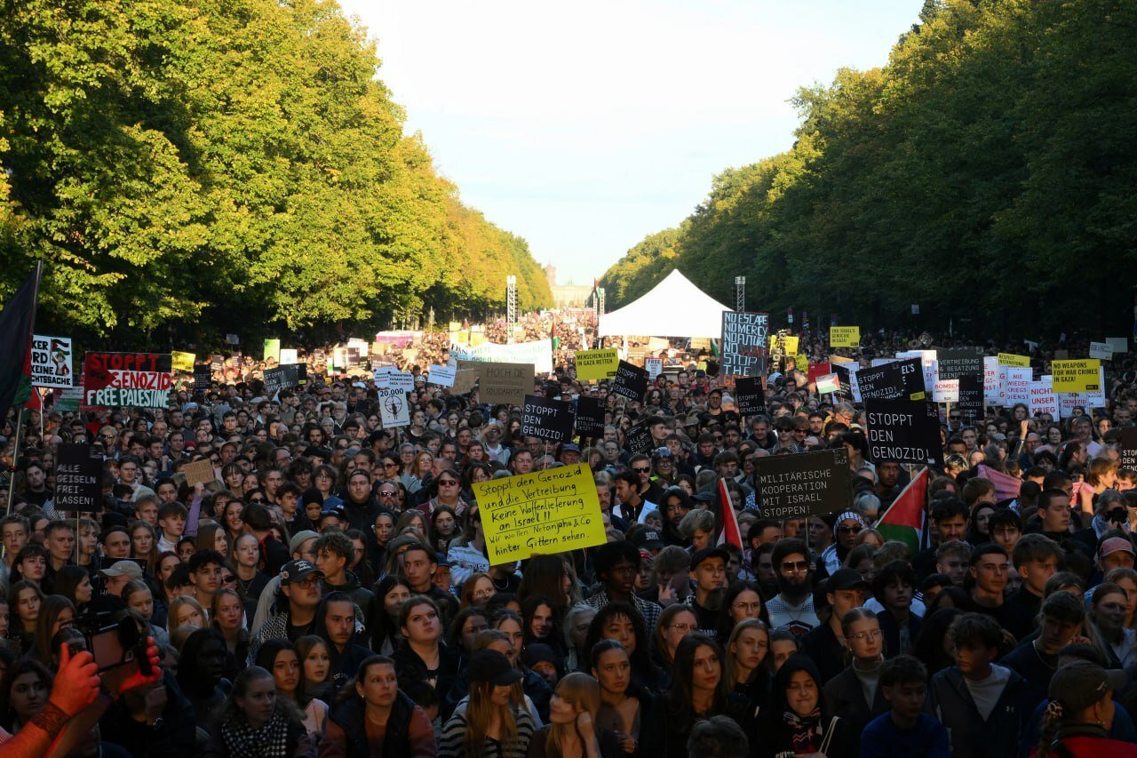 Germans demand government end support for Gaza butcher 