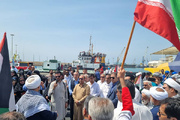 “Sumud Dostları” konvoyu Çabahar limanına vardı