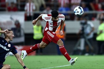 طارمی در لیست المپیاکوس برای دیدار با بارسلونا + عکس