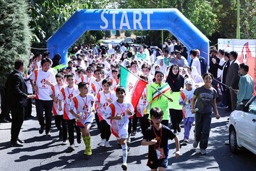 مراسم دوی تفریحی فان ران بازی‌های آسیایی برگزار شد