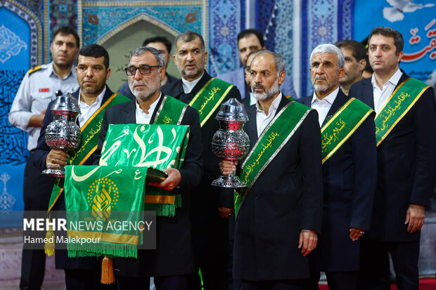 مراسم اختتامیه دومین کنگره ملی بزرگداشت ۳۰۰۰ شهید استان سمنان با حضور محمدباقر قالیباف رئیس مجلس شورای اسلامی