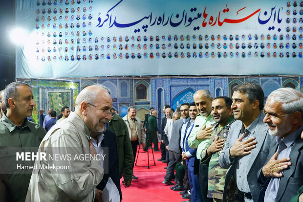مراسم اختتامیه دومین کنگره ملی بزرگداشت ۳۰۰۰ شهید استان سمنان با حضور محمدباقر قالیباف رئیس مجلس شورای اسلامی