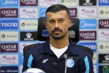 رضاییان: هواداران استقلال از ما حمایت کنند/ مقابل الوصل شرمنده شدیم