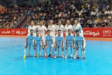 پیروزی گیتی پسند در مهم ترین بازی هفته دهم لیگ برتر فوتسال