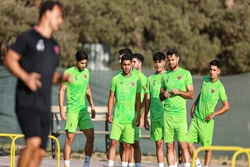 مرور گلزنی به گل گهر در تمرین امروز پرسپولیس