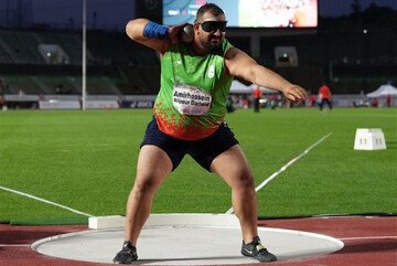 Iranian shot putters win gold and silver at 2025 New Delhi