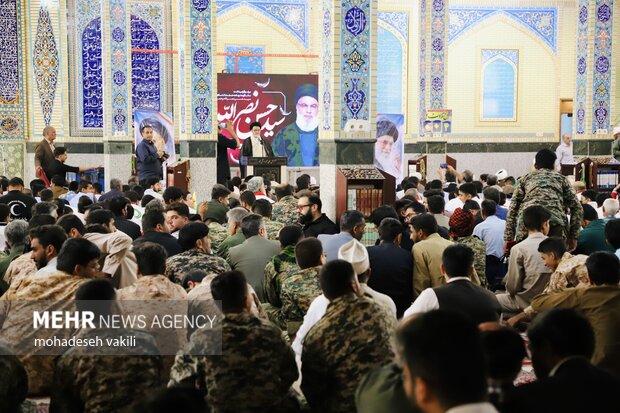نخستین سالگرد شهادت سید حسن نصرالله در زاهدان