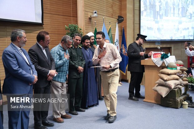 مراسم اختتامیه یادواره شهدای گوهرشاد، حرم مطهر رضوی، مکه و منا در مشهد