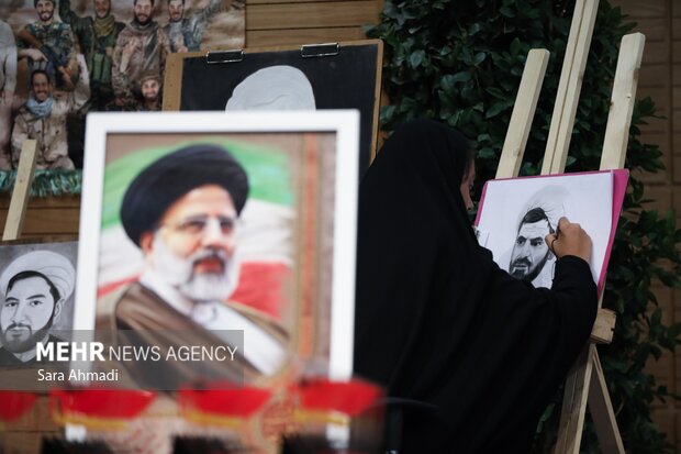 مراسم اختتامیه یادواره شهدای گوهرشاد، حرم مطهر رضوی، مکه و منا در مشهد