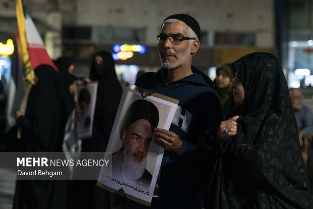 آیین بزرگداشت اولین سالگرد شهید سید حسن نصرالله در مشهد