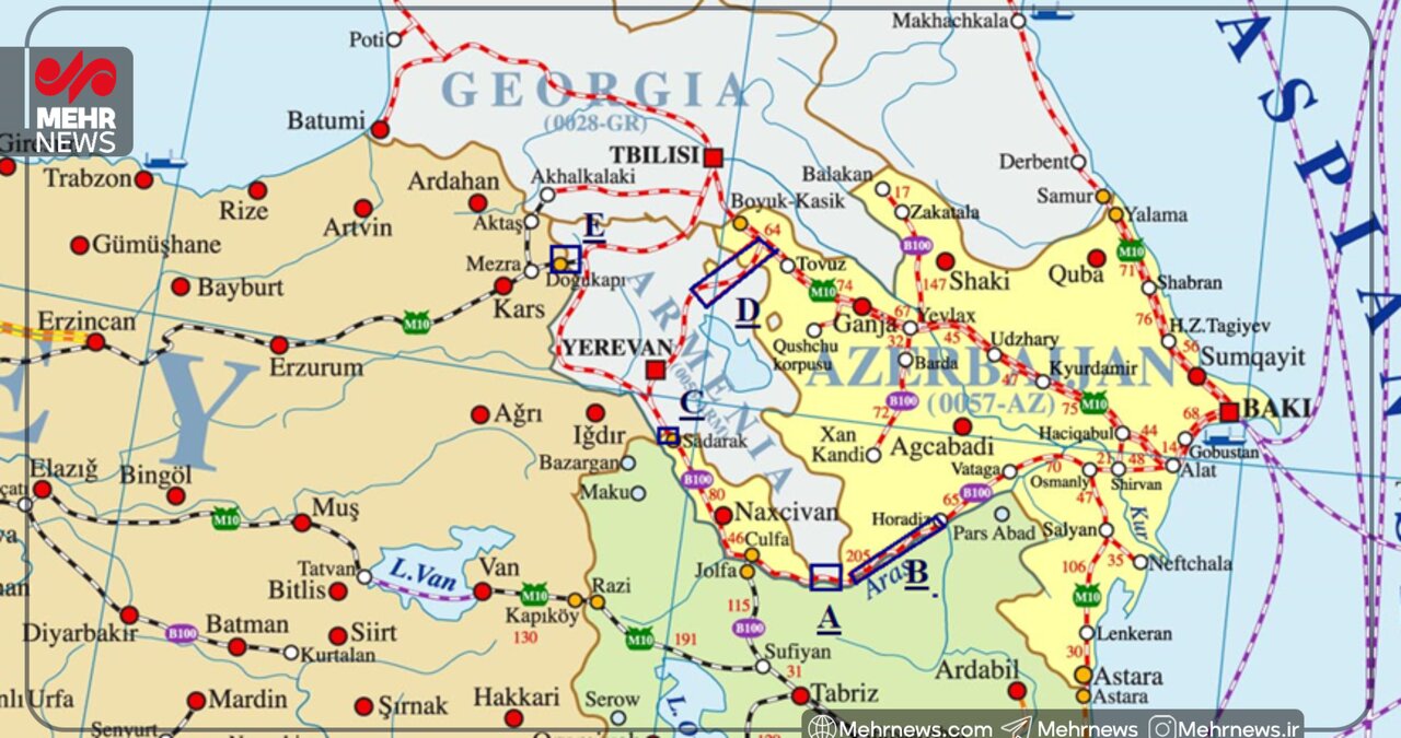 راه‌آهن قفقاز؛ برگ برنده ایران برای خنثی‌سازی تهدید کریدور زنگزور