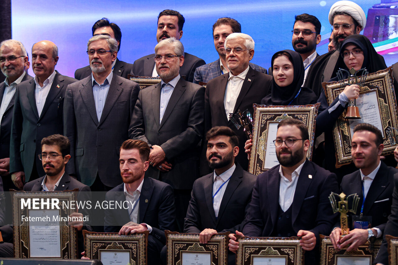 Mostafa Rostami Closing ceremony of 32nd Exemplary Student Festival - Mehr News Agency