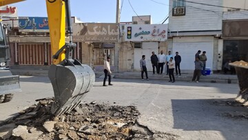 تحقق یکی از قدیمی‌ترین مطالبات مردم کنگان آغاز شد