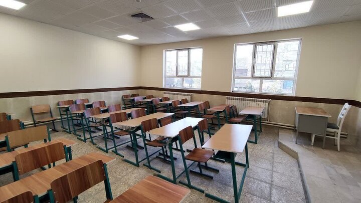 پیشرفت ۹۰ درصدی احداث پروژه سالن ورزشی مدرسه استثنایی ۱۴ معصوم(ع)