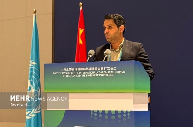 ارائه طرح «دیپلماسی زیستکره بریکس» توسط دانشجوی بوشهری در چین ارائه طرح «دیپلماسی زیستکره بریکس» توسط دانشجوی بوشهری در چین
