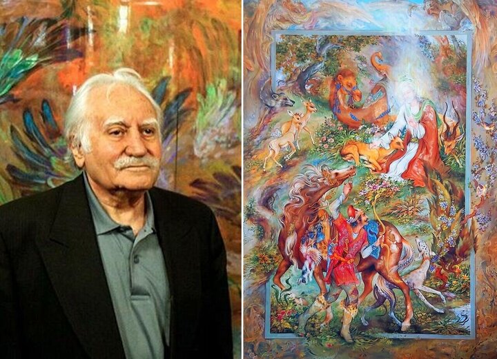 فرشچیان؛ پیونددهنده حماسه، عرفان و رنگ در نقاشی ایرانی فرشچیان؛ پیونددهنده حماسه، عرفان و رنگ در نقاشی ایرانی