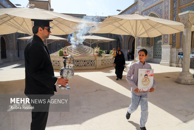 مراسم تجلیل از پیشکسوتان جهاد و مقاومت در مشهد