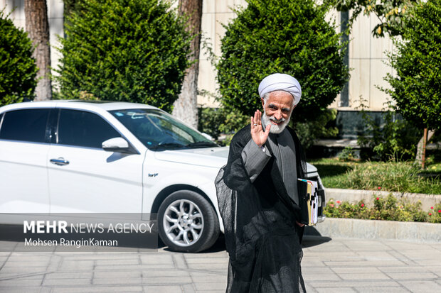 حجت‌الاسلام مجید انصاری معاون حقوقی رئیس‌جمهور در حاشیه جلسه هیئت دولت