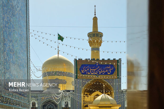 روز میلاد امام حسن عسکری(ع) در حرم امام رضا(ع)