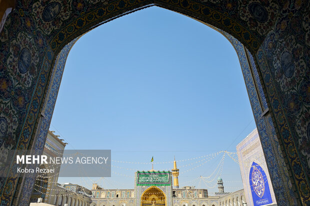 روز میلاد امام حسن عسکری(ع) در حرم امام رضا(ع)