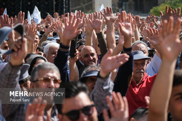 همایش پیاده روی و ورزش همگانی بازنشستگان