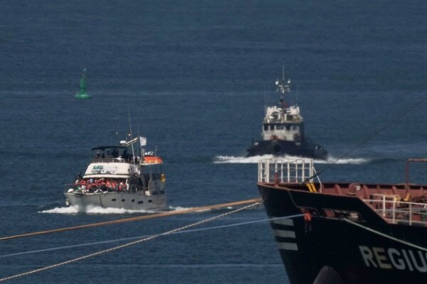 Gasbedilen Sumud tekneleri Aşdod Limanı'na getirildi