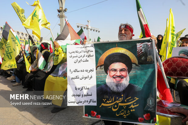 نخستین سالگرد شهادت سید هاشم صفی‌الدین و شهید سیدحسن نصرالله