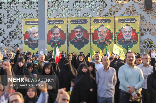 نخستین سالگرد شهادت شهیدان سید حسن نصرالله و سید هاشم صفیالدین 50