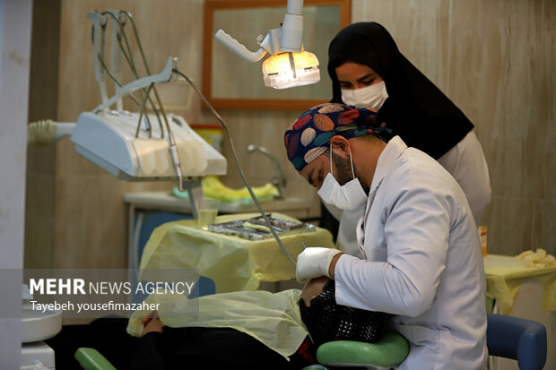 اردوی جهادی دندان پزشکی در همدان