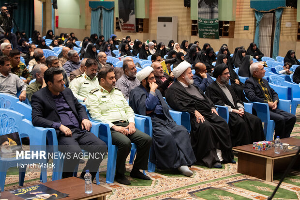 بزرگداشت اولین سالگرد شهادت سید حسن نصرالله و شهدای جبهه مقاومت در گرگان