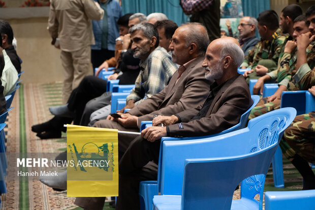 بزرگداشت اولین سالگرد شهادت سید حسن نصرالله و شهدای جبهه مقاومت در گرگان